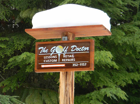 golf doctor location and sign